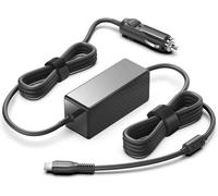 Allume Cigare PC Portable USB C 65W 61W 45W Prise Secteur Chargeur de Voiture pour Macbook Flex 13 Huawei Matebook Surface Book