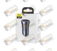 BASEUS Car Charger Golden Contactor Max Dual Fast Charger C+U 60 W Dark Grey (CGJM000113)