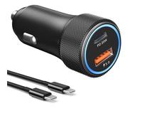 Allume Cigares USB, Avatcen PD 20W & QC 18W Chargeur Voiture Allume Cigare Rapide Mini Alumencigare USB C, Prise Allume Cigrae 12 V pour iPhone 16 Pro Max 15 14 13 Galaxy S24 23 iPad Tablette Airpods