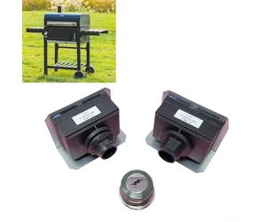 Allume-feu compatible Weber 88826 avec bouton poussoir et bouclier thermique conçu pour les tâches de remplacement du système d'allumage du gril