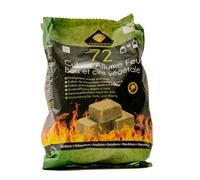 Pyro Feu de Marche de Paraffine cheminett-32 unités, Blanc