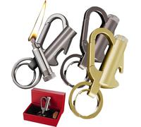 Allumette permanente (3 Paquets) - Plus de 10000 Coups de feu for Briquet, Briquet à kérosène, Allume-feu for Camping, Outil de Survie Tactique(Black+Gold+Silver)