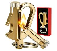 Allumette permanente - Plus de 10 000 frappes for Toujours, Briquet à kérosène, Silex, Allume-feu for Outil de Survie en Camping.(B)