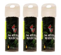 Allumettes de survie 20 pcs. - 3-pack