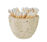 Allumettes en Bouteille,Allumettes en Décor Porte-allumettes en béton avec percuteur - Belle allumette en forme de pétale dans un bocal - for des allumettes de bougies mignonnes/fantaisies/longues, ra