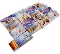 Allumettes pour barbecue, cheminée et bougies 10 cm, divers motifs