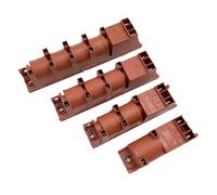 Allumeur à impulsion ca multi-têtes, accessoires de bricolage 110-240V, cuisinière à gaz intégrée avec 2/6 connexions de bornes, outil sûr 1 pièce(220V 2A)