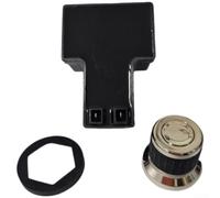Allumeur à impulsion en polypropylène DC 1,5 V pour barbecue à gaz | Corps en polypropylène résistant à la chaleur, pour une construction durable, finition noire, résiste aux températures