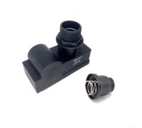 Allumeur à impulsion pour appareils à gaz, y compris chauffages, fours, grilles et foyers avec boîtier en ABS et interface de montage standard (TJMC-A102-BK)