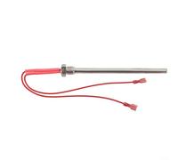Allumeur à tige chaude en acier inoxydable 220 V 300 W compatible avec P6 P9 P12 pour grills à granulés M16 x 1,5 Élément lumineux fileté (10 x 170 mm)