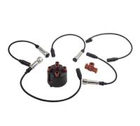 Allumeur Capuchon + Jeu De Câbles D'allumage + Distributor Rotor Pour Vw Vento