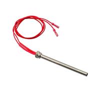 Allumeur d'allumage Hot Rod 220 V 300 W pour poêle à granulés de bois Tube d'allumage 150 mm pour appareil de chauffage (filetage M16, pas de 1,5 mm)