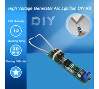 Allumeur d'arc de générateur haute tension, Kit de bricolage, Kit de briquet, Kit de générateur d'arc pour bricolage, Suite de Production électronique DC3-5V Parts