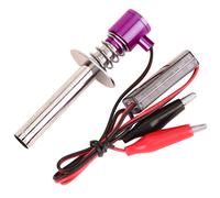 Allumeur De DéMarreur De Bougie De PréChauffage éLectronique 6v -24v Adapté Au Moteur De Voiture Nitro Rc (Violet)