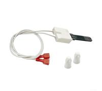 Allumeur de poêle en carbure de silicium, pièce de rechange 8,1 x 3 cm, élément chauffant résistant aux hautes températures pour sèche-linge Samsung DC47-00022A et la plupart des fours à gaz, blanc