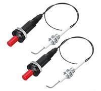Allumeur de rechange pour barbecue à gaz pour poêles et cheminées | Fonctionnement à bouton-poussoir, pour un design sans batterie, s'adapte aux grills à gaz, cuisinières, fours