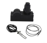 Allumeur électronique à impulsion pour chauffage de terrasse, interrupteur d'allumage à gaz à bouton-poussoir de rechange avec câble pour foyers et poêles pour chauffage extérieur (IG&NB700B1)