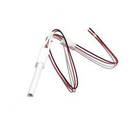 Allumeur For Poêle À Granulés 220 V 300 W, Élément Chauffant En Céramique, Diamètre Extérieur 10,5 Mm, Diamètre Intérieur 6 Mm, Longueur 100 Mm, Couvercle Noir For Barbecue(White type)