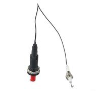 Allumeur piézoélectrique de 30 cm, lot d'allumage piézo pour barbecue à gaz, bouton poussoir pour cheminée, barbecue à gaz, accessoire de barbecue avec allumage par étincelle