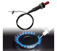 Allumeur Piézoélectrique,Kit D'allumage Piézo-électrique,Allumeur en Céramique,D'allumage Piezo Spark Kit,D'allumeur avec Aiguille d'Allumage et Cable de 100cm pour Barbecue,Grill pour Cuisinière,Gaz