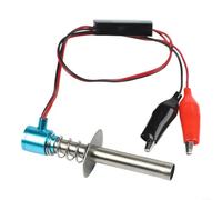 Allumeur RC 6 V à 24 V avec indicateur lumineux intégré qui ne s'allume que lorsqu'il est correctement connecté à la batterie (doré)