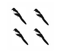 AlluraPet Lot de 4 leurres en plastique pour oiseaux de chasse 38 x 9 x 9 cm