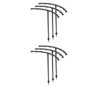 AlluraPet Lot de 6 anneaux de support pour plantes Schlumbergera - Pour intérieur et balcon - 14,5 x 25 cm