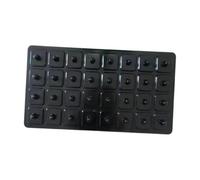 AlluraPet Plantoir à semis avec poignée pour planter des graines et des bulbes, outil d'espacement de 32/50 trous pour plateaux de semis, outil de jardin - 32 trous