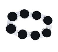 AlluraPet Plateau tournant pour table à manger, plateau de service portable à 8 assiettes pour réunions de famille, centre de table à domicile, plateau de fête - 100,5 x 51,5 cm