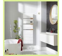Radiateur sèche serviettes électrique sans soufflerie 750 Watts Allure 3 Classique - Thermor - 483241