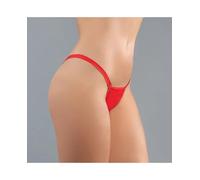 Allure Adore Wetlook Panty - Red