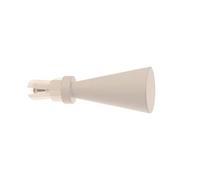 Allure _ Metal | Ø20 | 1 Embout Cône | Blanc Mat