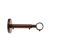 Allure Metal | Ø20 | 1 Support Mur à Œil Réglable 10-14CM | Nickel Brun