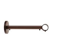 Allure Metal | Ø20 | 1 Support Mur à Œil Réglable 15-22CM | Nickel Brun