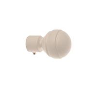 Allure Metal | Ø20 | 2 Embouts Ball | Blanc Mat