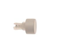 Allure Metal | Ø20 | 2 Embouts Bouchon | Blanc Mat