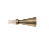 Allure Metal | Ø20 | 2 Embouts Cône | Bronze