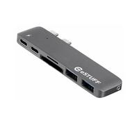 Allure Series Slot-in Hub Pro - Station d'accueil - USB-C / Thunderbolt 3 - pour Apple MacBook Pro with Touch Bar (Fin 2016, Mi-2017)