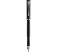 Allure Stylo Plume,Laque Noire Mate,Encre Bleue,Coffret Cadeau