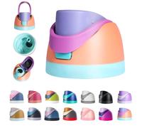 ALLVANA Couvercle de rechange de qualité supérieure pour bouteilles Owala FreeSip de 473 à 1200 ml - Ajustement précis, étanche, accès à une touche, double flux, passe au lave-vaisselle (convient aux