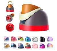 ALLVANA Couvercle de rechange de qualité supérieure pour bouteilles Owala FreeSip de 473 à 1200 ml - Anti-fuite, sans BPA, design à charnière durable (convient aux modèles de 61/80/120 ml)