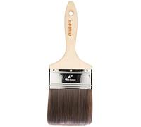 ALLWAY MP40 Master Pro Pinceau à peinture avec manche en bois dur Bord droit 10,2 cm