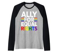 Ally Droit pour l'égalité des Droits Manche Raglan