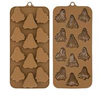 ALLY-MAGIC Y6-WSYSMJ Moule en silicone pour Halloween, glaçons, bonbons, fondants, moules à fondants (fantôme)