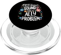 Ally Personalized Cute Girls Ally Name PopSockets PopGrip pour MagSafe