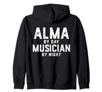 Alma Costume de Musicien Gen Z Millennial Meme Song Music Alma Sweat à Capuche