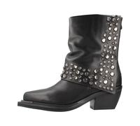 Alma EN Pena - Bottes de Cowboy Style Western - Femme - Chaussures - Noir - Taille: 36 EU