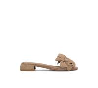 Alma EN Pena - Heel Sandal With Front Flower - Femme - Chaussures - Beige - Taille: 38 EU