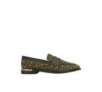Alma EN Pena - Mocassins ornés de strass - Femme - Chaussures - Vert - Taille: 36 EU