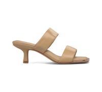 Alma EN Pena - Nappa Leather Double-Strap Sandal - Femme - Chaussures - Beige - Taille: 38 EU